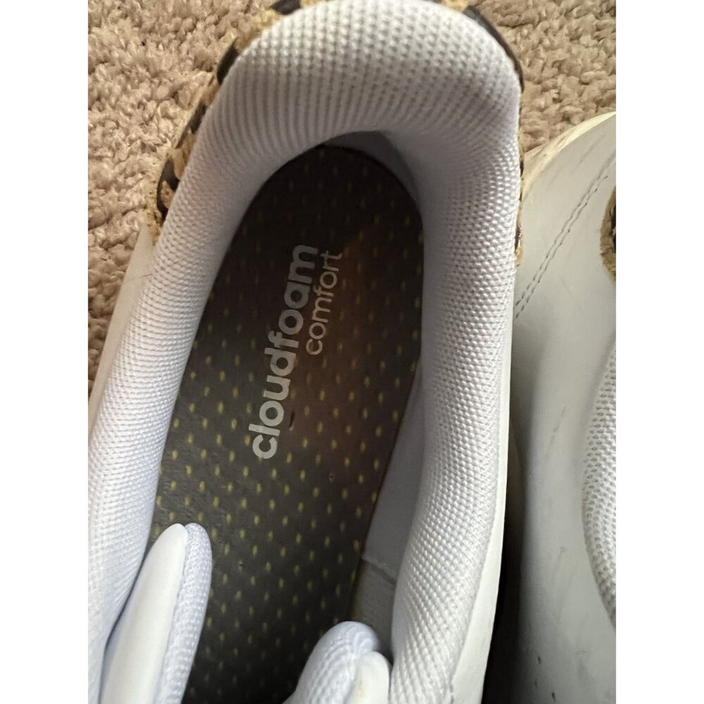 Adidas Women's Advantage Lace Up Sneakers, Tennis Shoes Casual - White.  Size 10 - Picture 3 of 11